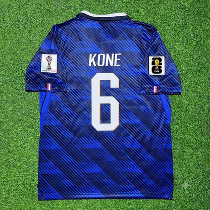 Manu Kone #6 France Home 2026 World Cup Blue Football Jersey