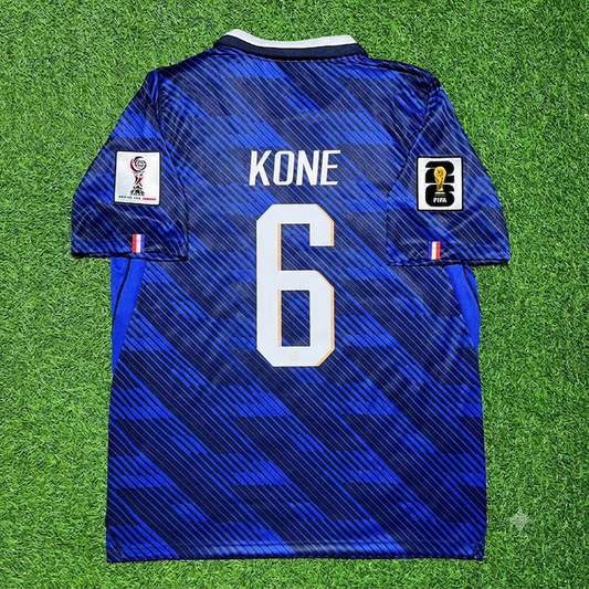 Manu Kone #6 France Home 2026 World Cup Blue Football Jersey