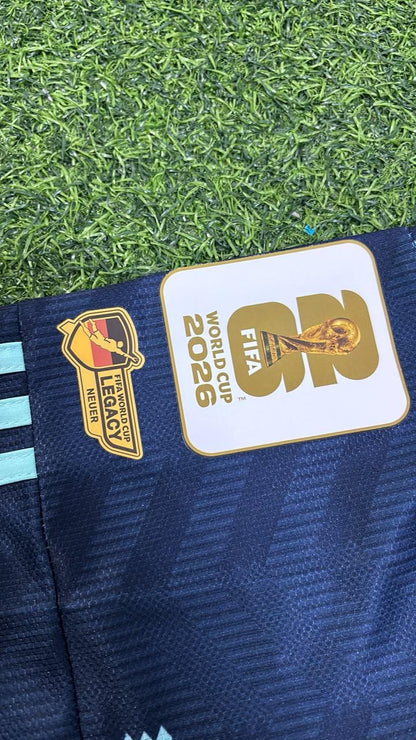 Manuel Neuer Germany 2026 World Cup Goalkeeper Special Legacy Patch Long Sleeve Football Jersey