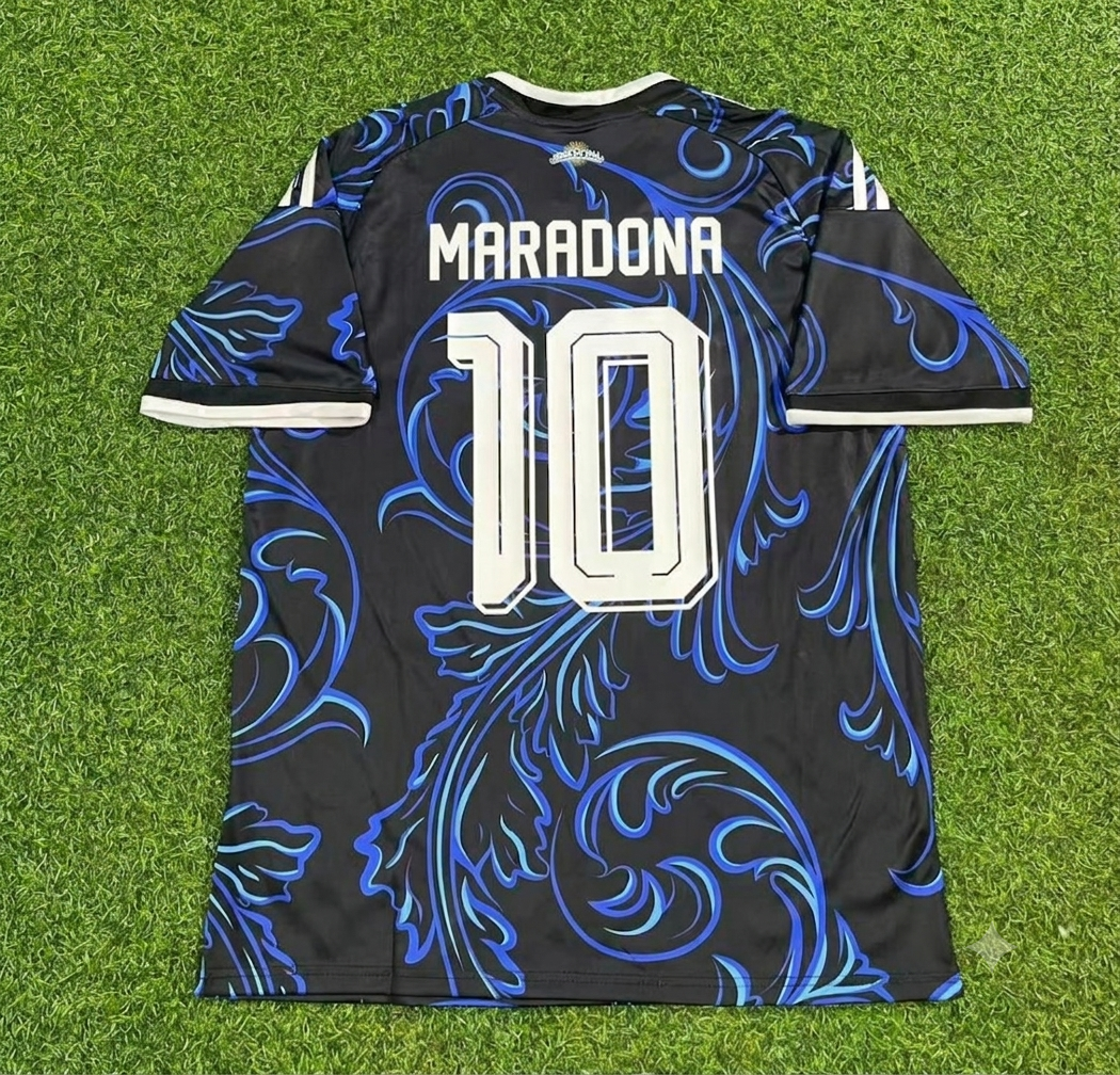 Diego Armando Maradona #10 Argentina Retro Football Jersey Kit