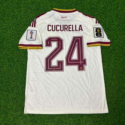 Marc Cucurella 24- Spain 2026 World Cup Away Football Jersey