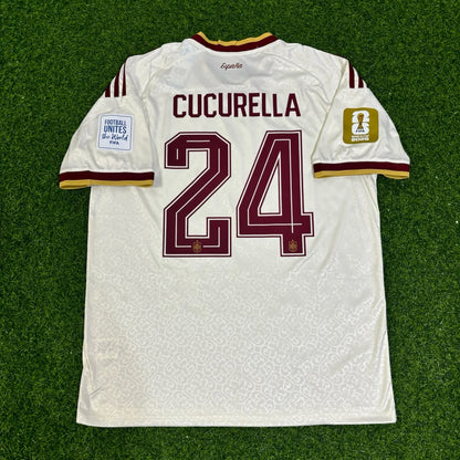 Marc Cucurella 24- Spain 2026 World Cup Away Football Jersey