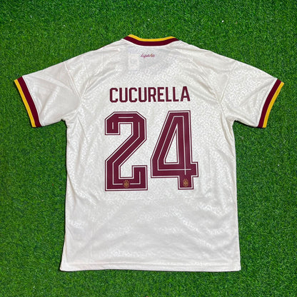 Marc Cucurella #24 Spain Two Star 2026 World Cup Champions Away Jersey Trikot Maillot