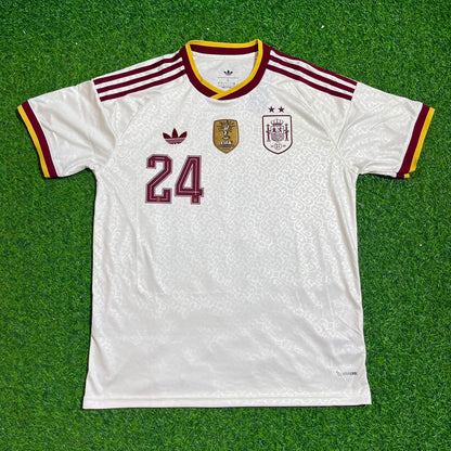Marc Cucurella #24 Spain Two Star 2026 World Cup Champions Away Jersey Trikot Maillot