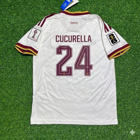 Marc Cucurella 24- Spain 2026 World Cup Away Football Jersey