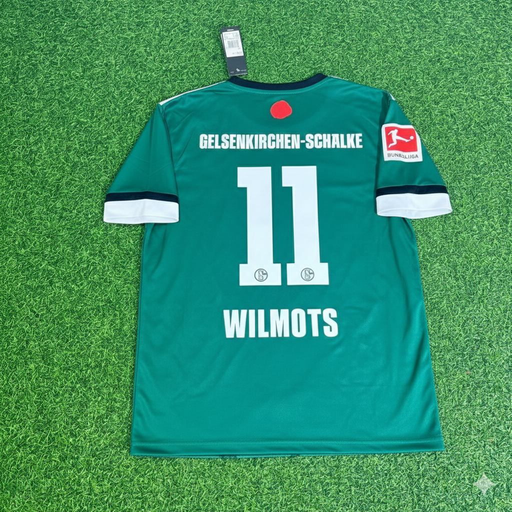 Marc Wilmots Schalke 04 Gelsenkirchen Special Edition Football Jersey