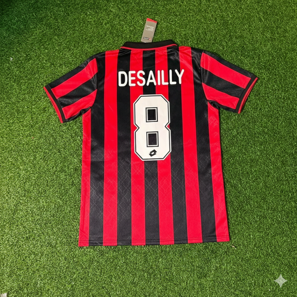 Marcel Desailly AC Mailand 1994/1995 Retro-Fußballtrikot