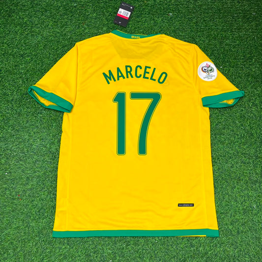 Marcelo #17 Brazil 2006 World Cup Jersey Trikot