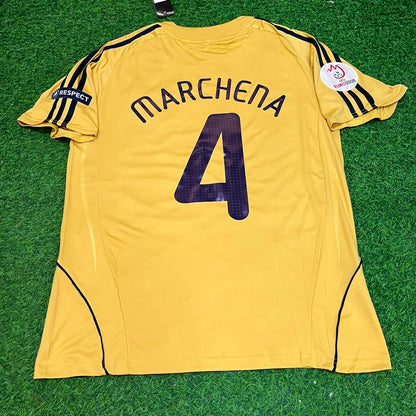 Carlos Marchena 4- Spain EURO 2008 Retro Football Jersey