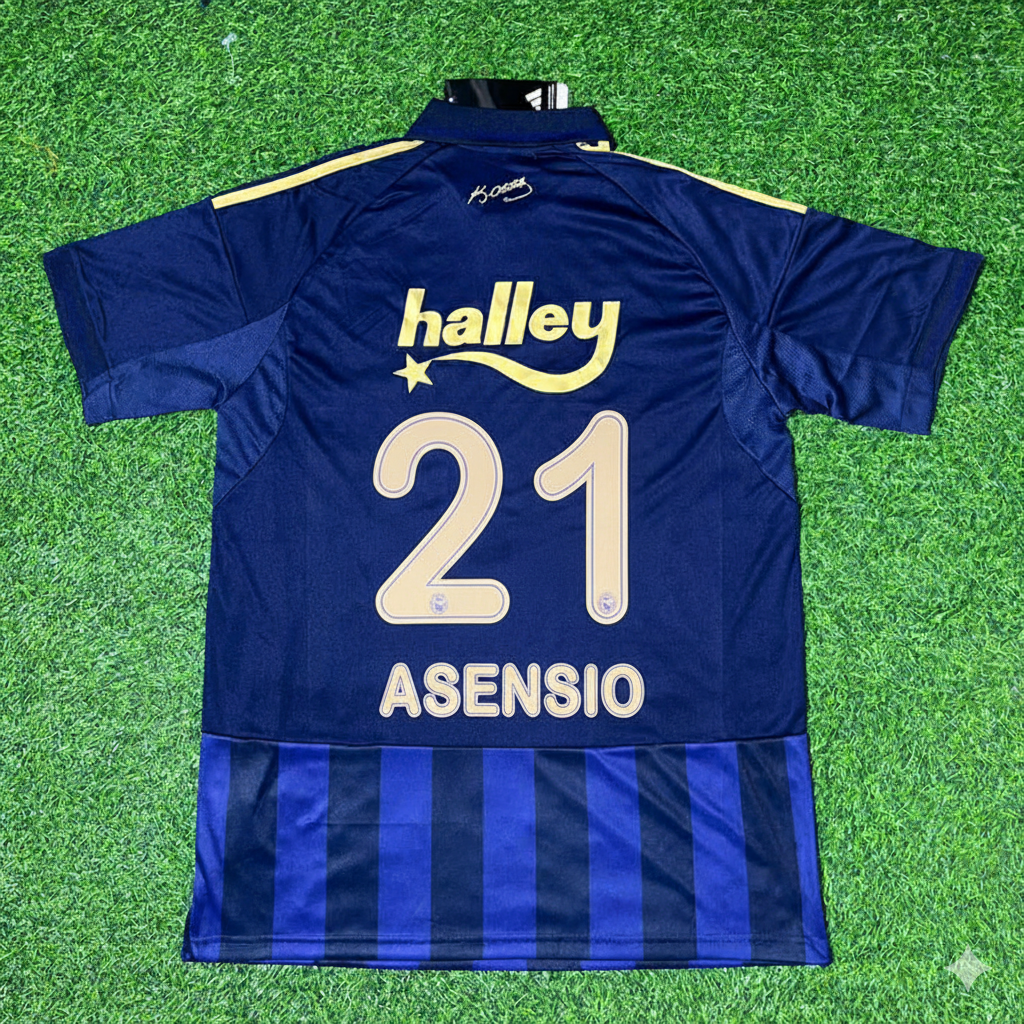 Marco Asensio 21- Fenerbahçe New Season Football Jersey Kit