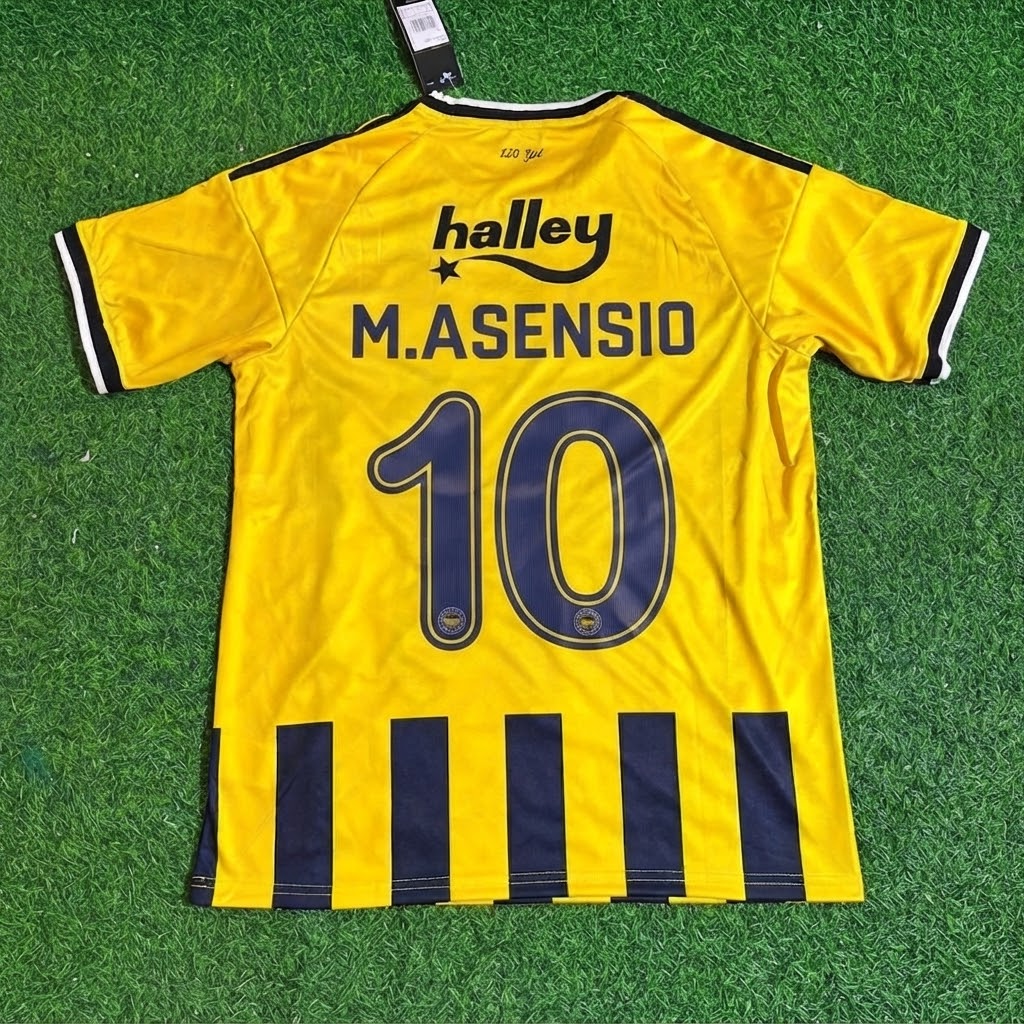Marco Asensio #10 Fenerbahçe 2027 New Season Football Jersey Kit