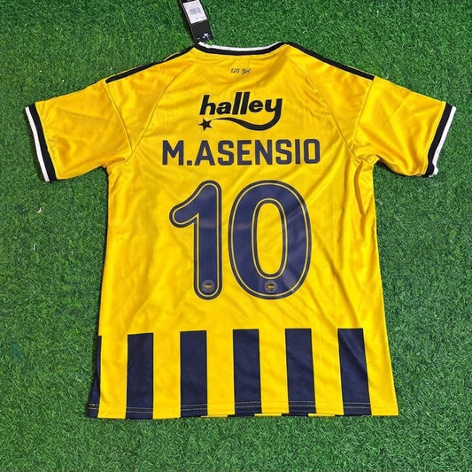 Marco Asensio #10 Fenerbahçe 2027 New Season Football Jersey Kit
