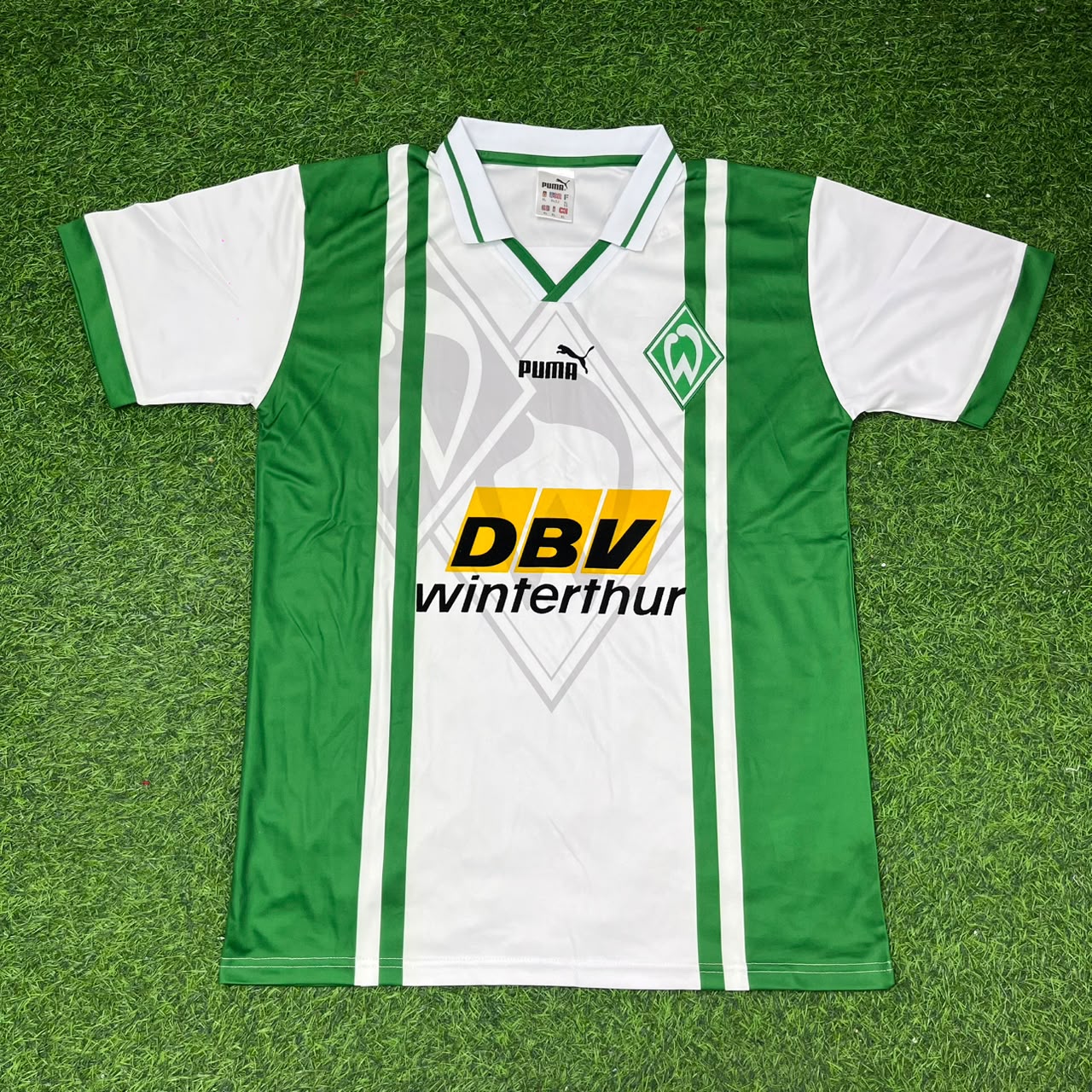 Marco Bode Werder Bremen 1996 1997 Retro Fußballtrikot Kit