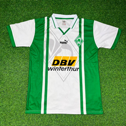 Marco Bode Werder Bremen 1996 1997 Retro Fußballtrikot Kit