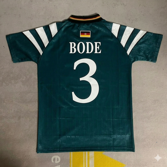 Marco Bode Germany Deutschland EURO 1996 Retro Jersey Trikot Soccer Shirt
