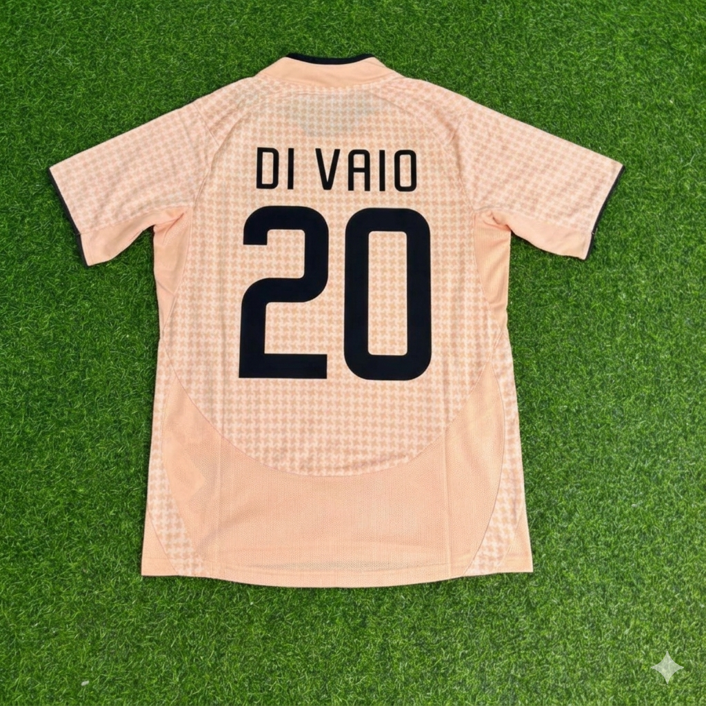 Marco Di Vaio 20 Juventus 2003/2004 Away Retro Football Jersey