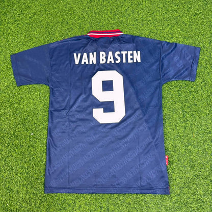 Marco van Basten #9 Ajax Away Retro Football Jersey