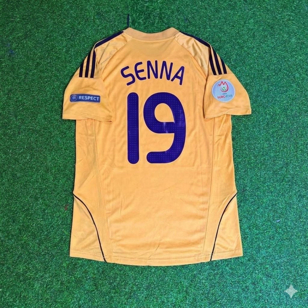 Marcos Senna 19- Spain EURO 2008 Retro Football Jersey