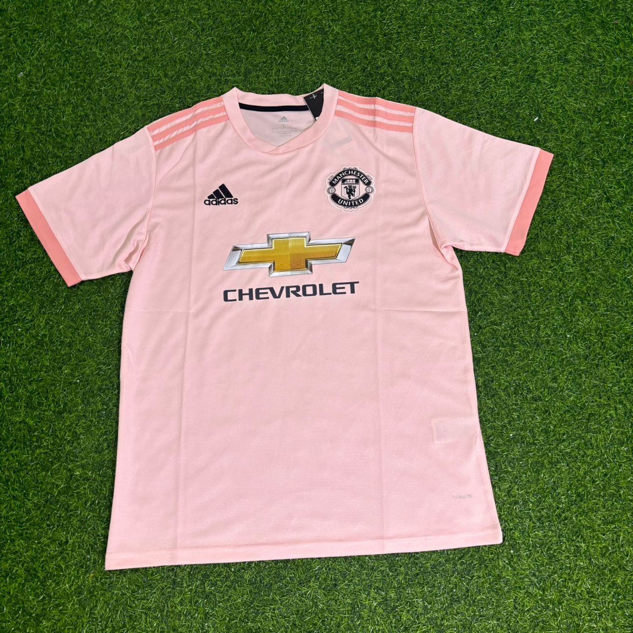 Marcus Rashford Manchester United 2018/19 Pink Retro Football Jersey Kit
