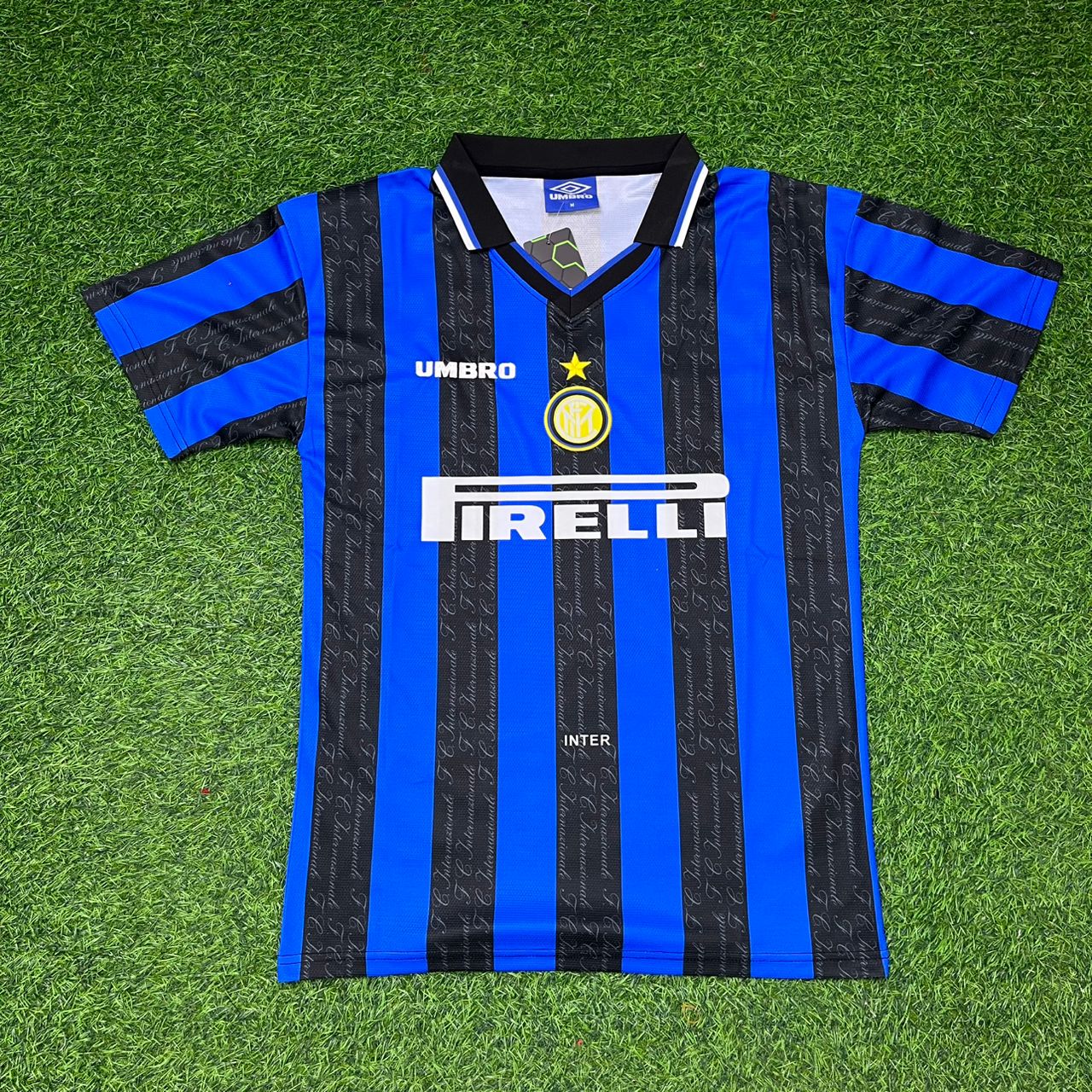 Mario Balotelli Inter Home Retro Football Jersey