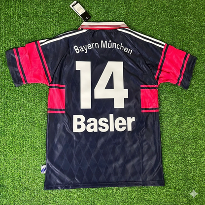 Mario Basler 14 Bayern Munich Retro 1997/99 Jersey Trikot