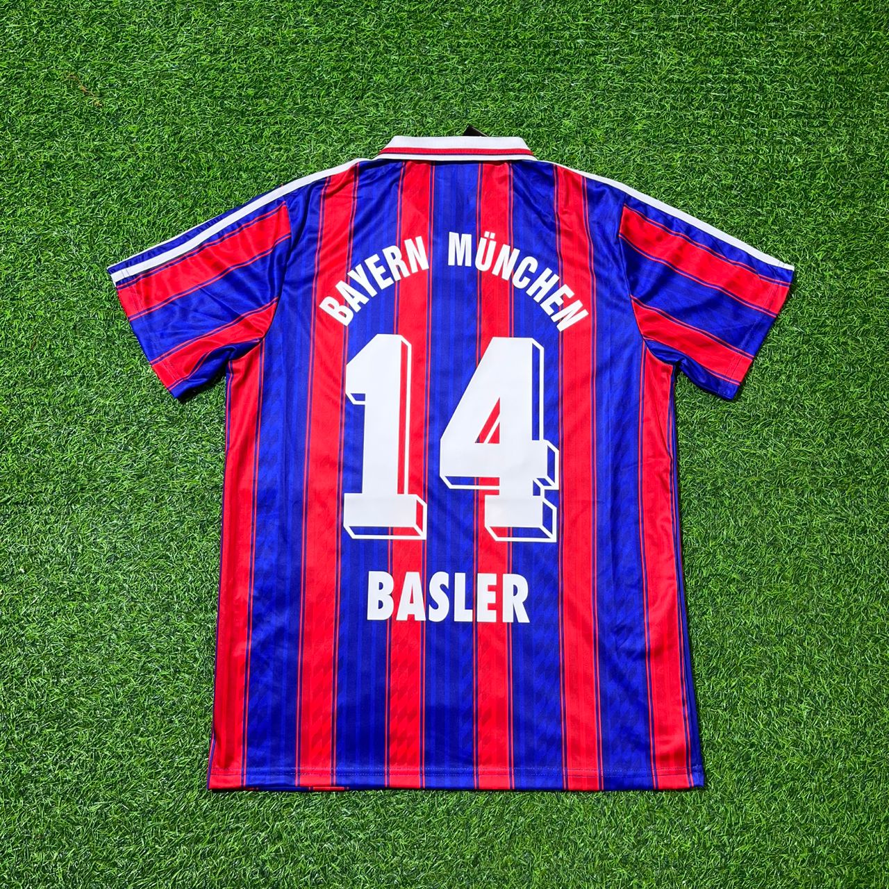Mario Basler Bayern Munich 1995–1997 Maillot de football rétro