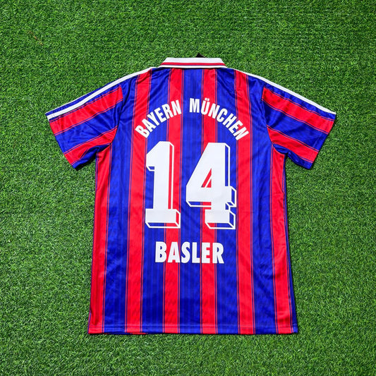 Mario Basler Bayern Munich 1995–1997 Maillot de football rétro