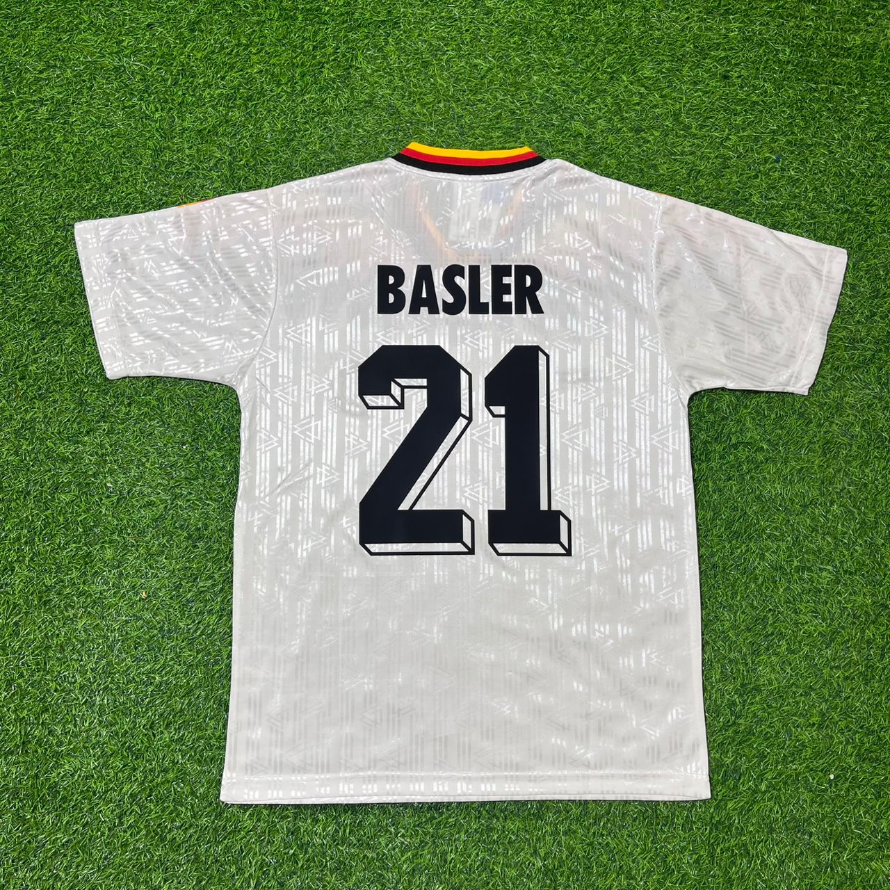 Mario Basler Deutschland 1994 Weltmeisterschaft Retro-Fußballtrikot-Set
