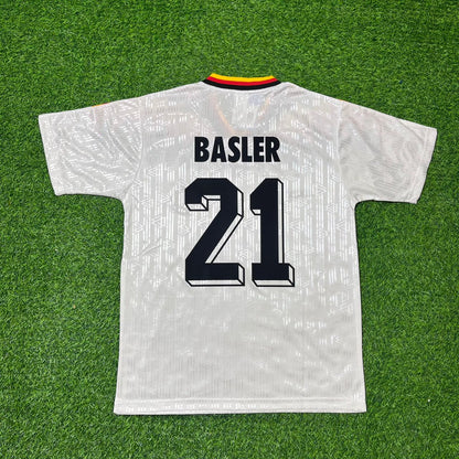 Mario Basler Deutschland 1994 Weltmeisterschaft Retro-Fußballtrikot-Set