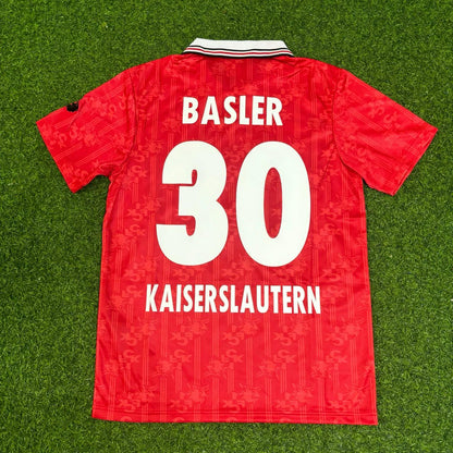 Mario Basler FC Kaiserslautern Commemorative Retro Fußballtrikot