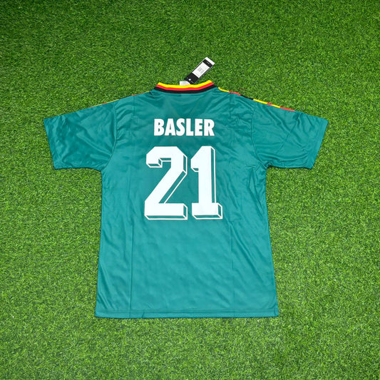 Mario Basler Germany Deutschland 1994 World Cup Jersey Trikot