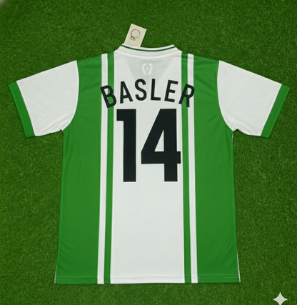 Mario Basler Werder Bremen Retro Fußballtrikot Kit
