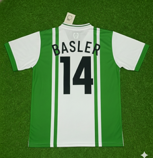 Mario Basler Werder Bremen Retro Fußballtrikot Kit