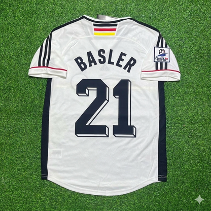 Mario Basler Deutschland Weltmeisterschaft Retro Fußballtrikot