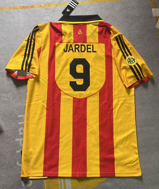 Mario Jardel Galatasaray UEFA 2000 Retro Nostalji Formasi Football Home Trikot Jersey Maillot