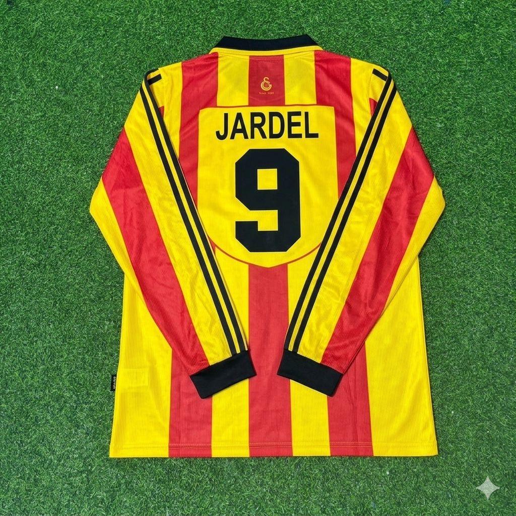 Mario Jardel Galatasaray 1999-2000 Long Sleeve Retro Football Jersey