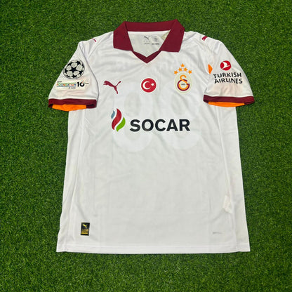 Ilkay Gundogan #20 Galatasaray 2025-2026 Away Champions League Jersey Trikot