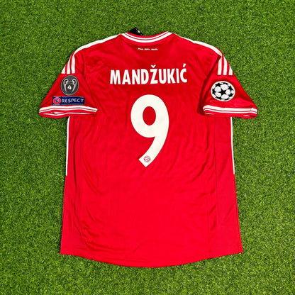 Mario Mandžukić #9 Bayern Munich 2013 Champions League Final Retro Jersey