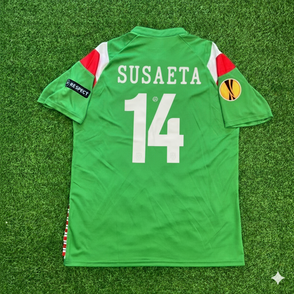 Markel Susaeta Athletic Bilbao 2012 UEFA Final Retro Football Jersey Kit