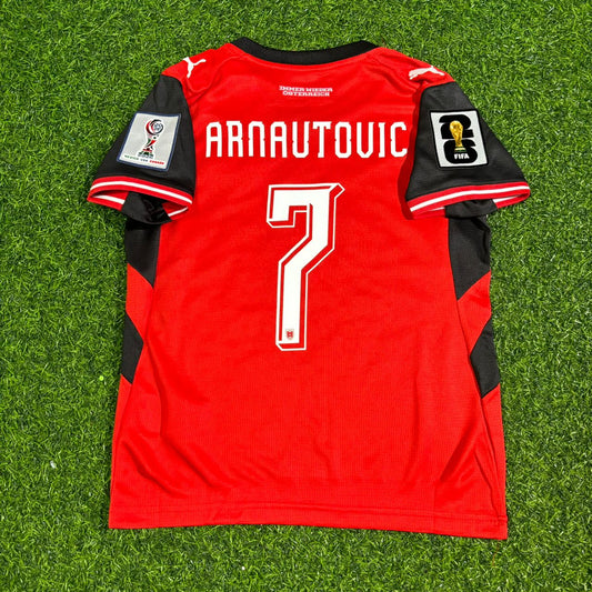 Marko Arnautović 7- Austria 2026 World Cup Kit Jersey Trikot Maillot
