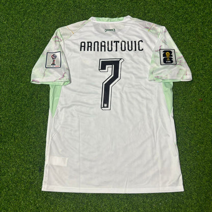 Marko Arnautović Austria 2026 World Cup White Football Jersey