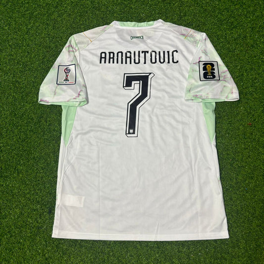 Marko Arnautović Austria 2026 World Cup White Football Jersey