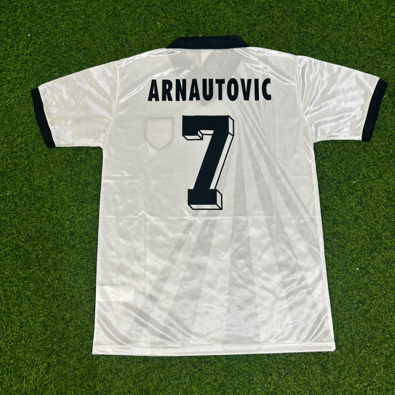 Marko Arnautovic Austria White Retro Football Jersey