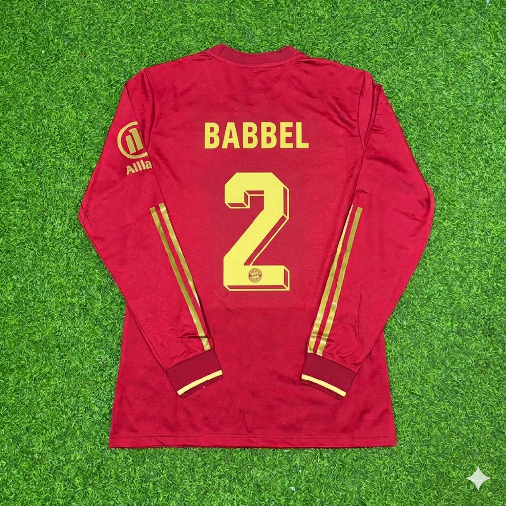 Markus Babbel 2 - Bayern München 125 Jahre Spezial-Edition Fußballtrikot