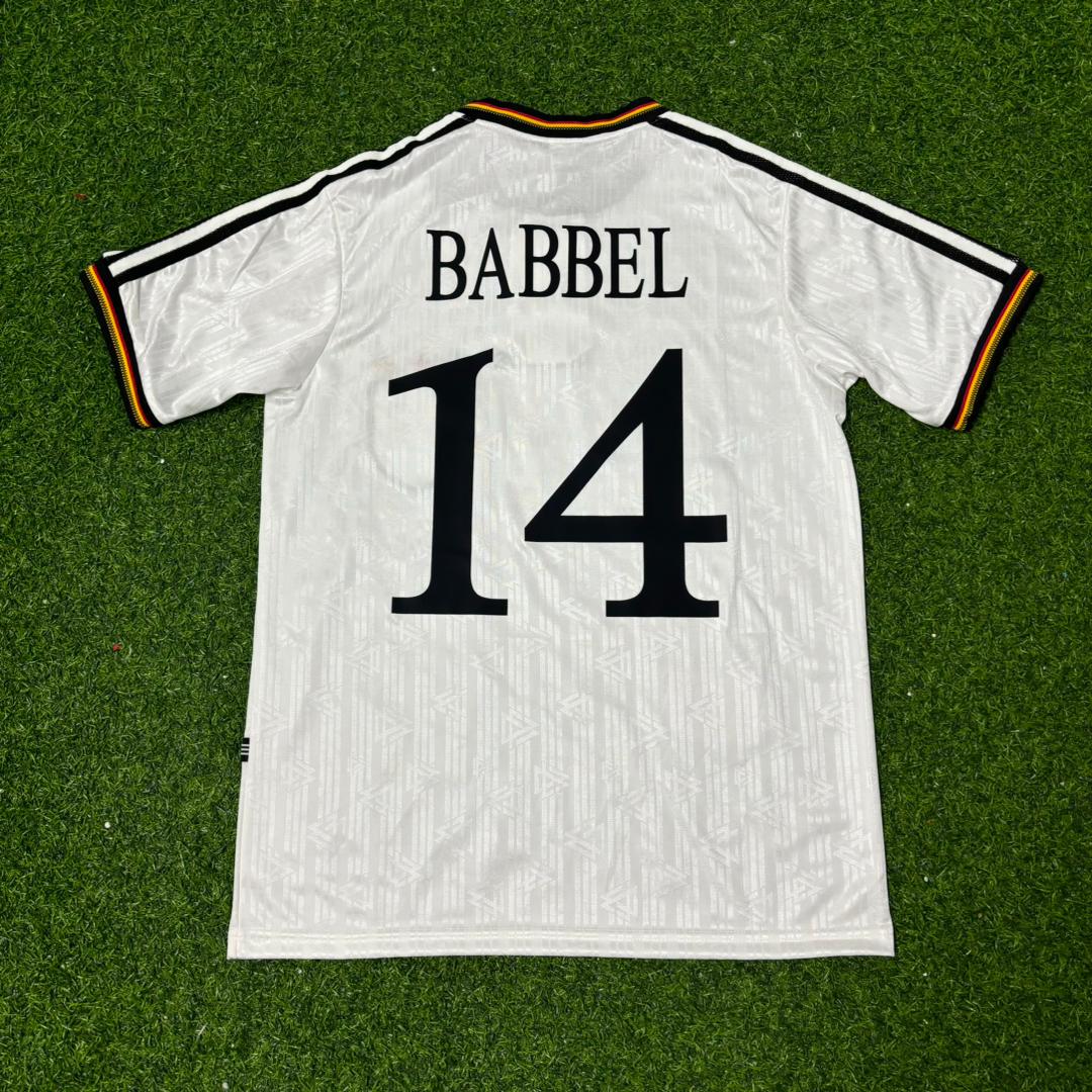 Markus Babbel Deutschland EM 1996 Finale Heim Retro Fußballtrikot Set
