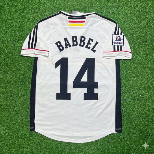 Markus Babbel Deutschland 1998 Weltmeisterschaft Retro Fußballtrikot