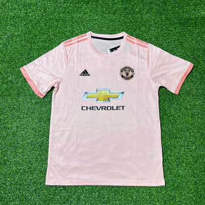 Marouane Fellaini Manchester United 2018/19 Pink Retro Football Jersey Kit