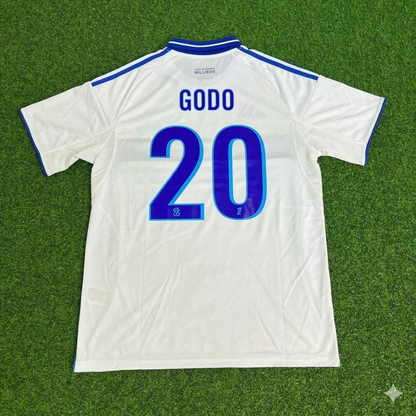 Martial Godo 20- Strasbourg New Season 2026 Jersey Trikot Maillot Soccer Shirt