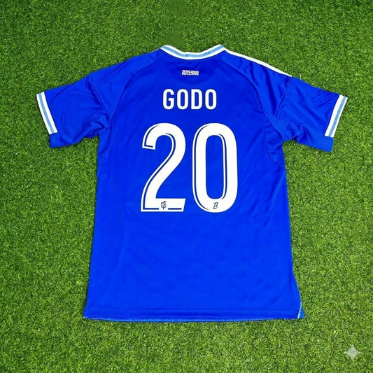 Martial Godo 20- Strasbourg New Season 2026 Jersey Trikot Maillot Soccer Shirt