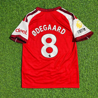 Martin Odegaard Arsenal Kids Home New Season 2027 Jersey Kit